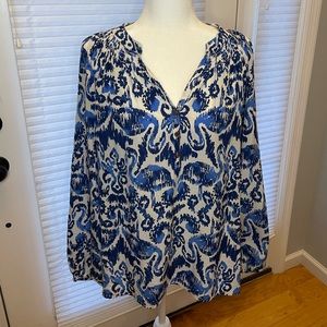 Lilly Pulitzer Tunic Top Size Large